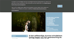 Desktop Screenshot of notaris-michielsens.be